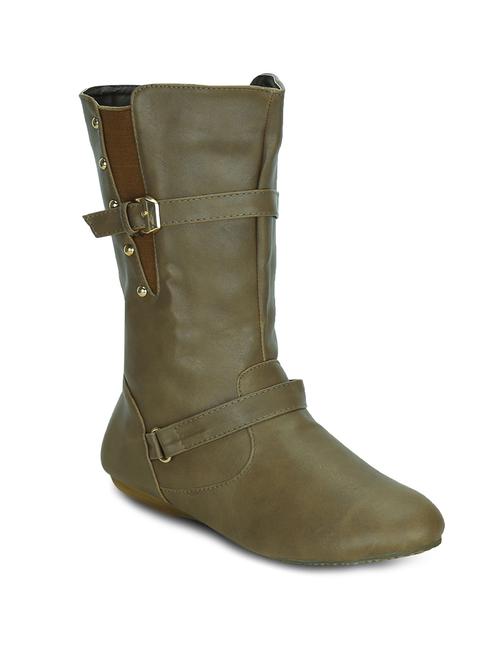 brown synthetic calf boot - 12244670 - Very Small Image - 1