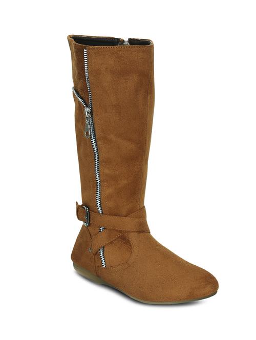 brown knee length boot - 12244681 - Very Small Image - 1