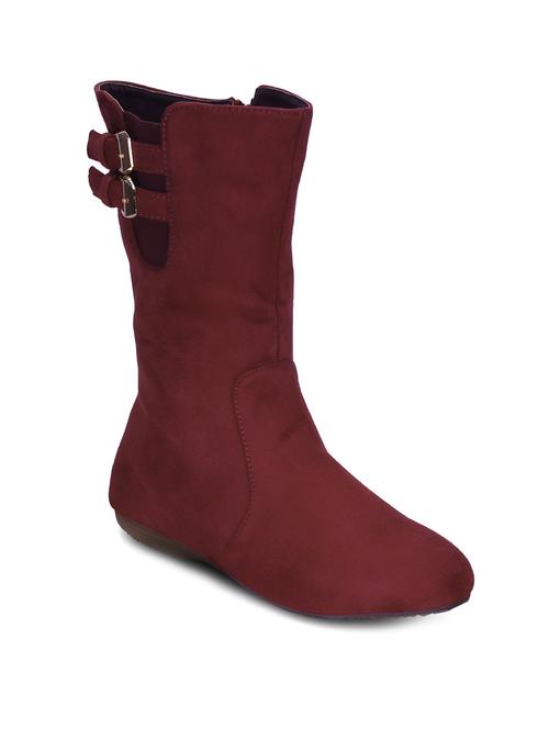 red suede calf boot - 12244693 - Very Small Image - 1