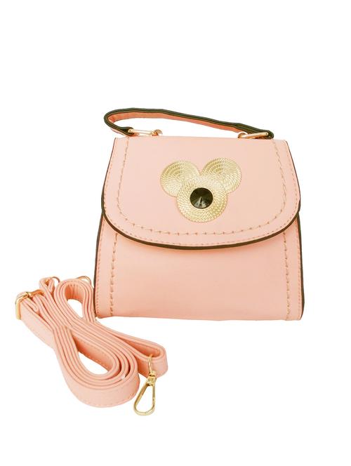pink leatherette (pu sling bag - 12245149 - Very Small Image - 1
