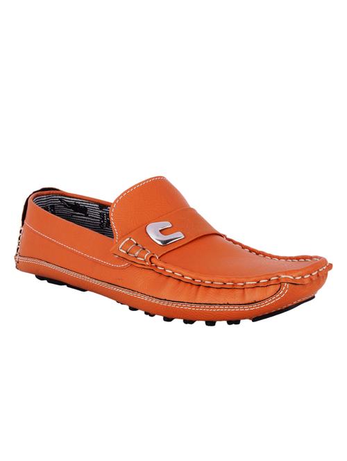 tan synthetic slip on loafers - 12245781 - Very Small Image - 1