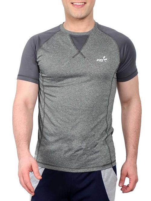 grey polyester tshirt - 12246122 - Very Small Image - 1