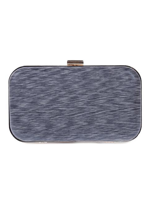 grey cotton clutch - 12246600 - Very Small Image - 1