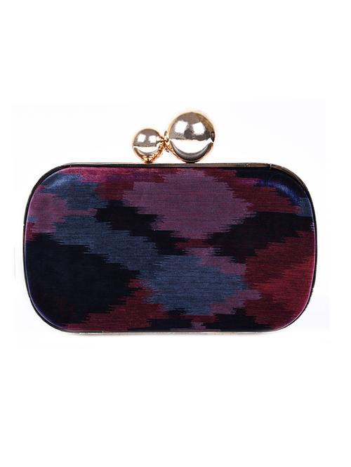 multi colored cotton clutch - 12246619 - Very Small Image - 1