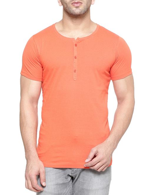 orange cotton tshirt - 12249100 - Very Small Image - 1