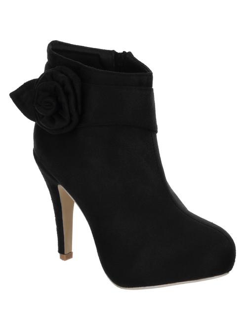 black synthetic boot - 12249553 - Very Small Image - 1