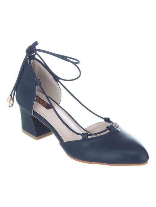 navy faux leather sandal - 12249573 - Very Small Image - 1