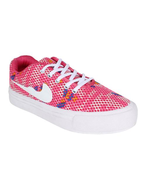 pink lace up plimsoll - 12249992 - Very Small Image - 1