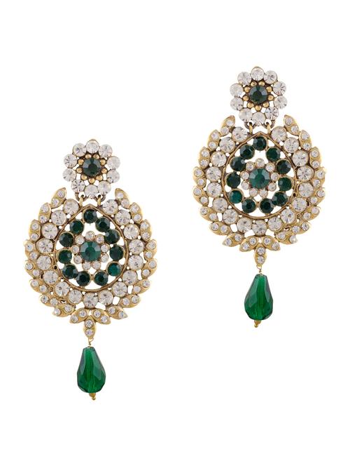 multi brass drop earring - 12252563 - Very Small Image - 1
