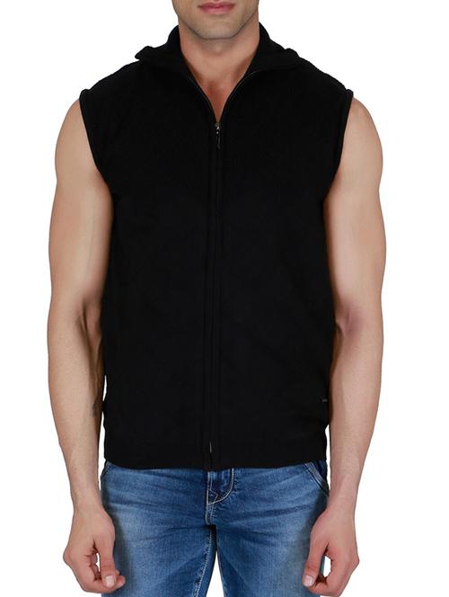 black cotton sweatshirt - 12252719 - Very Small Image - 1
