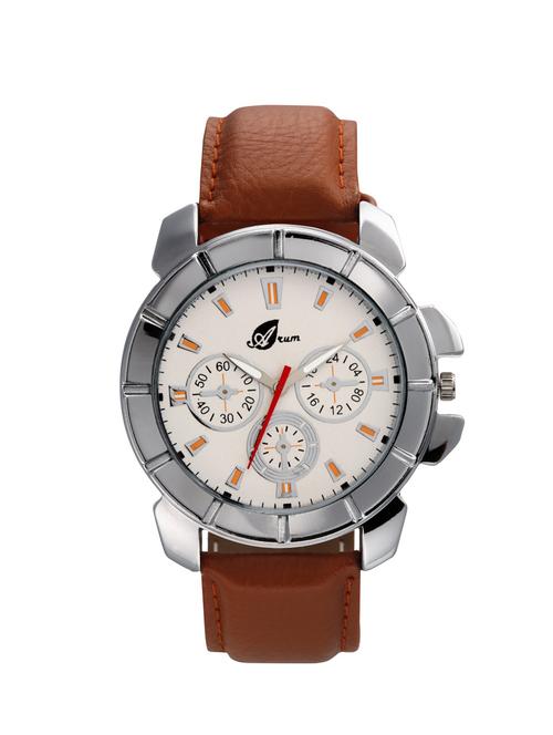 arum brown analog watch - 12253225 - Very Small Image - 1