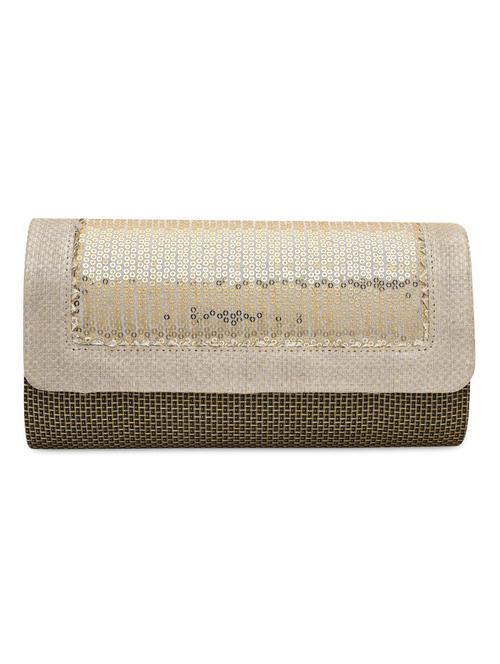 silver and black sequined sling bag - 1225415 - Very Small Image - 1