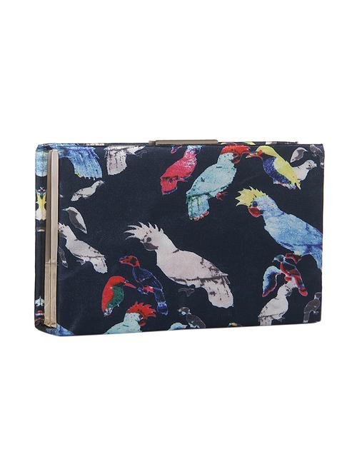 multi colored leatherette clutch - 12254574 - Very Small Image - 1