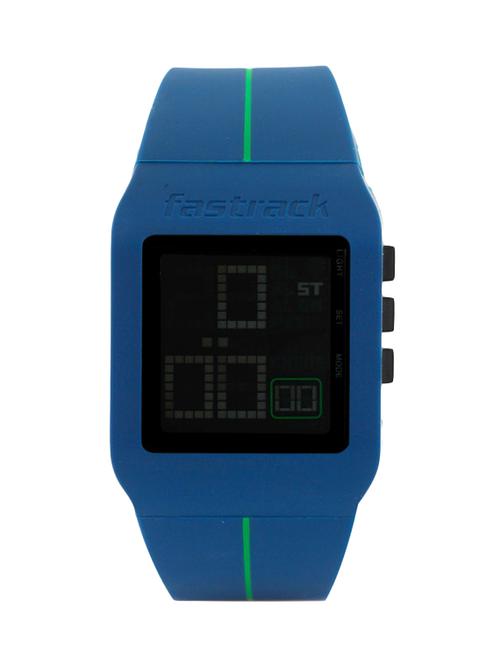 fastrack black dial watch for men-38010pp02 - 12260951 - Very Small Image - 1