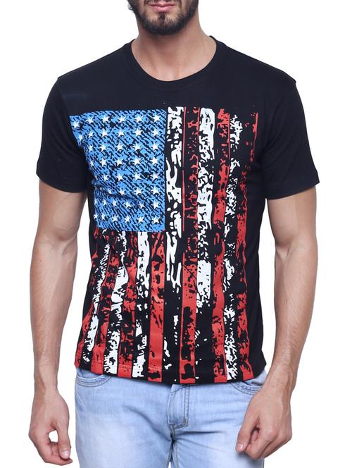 black cotton tshirt - 12262877 - Very Small Image - 1