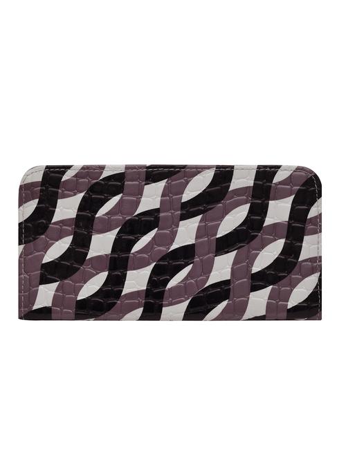 multi colored leatherette textured clutch - 12268500 - Very Small Image - 1