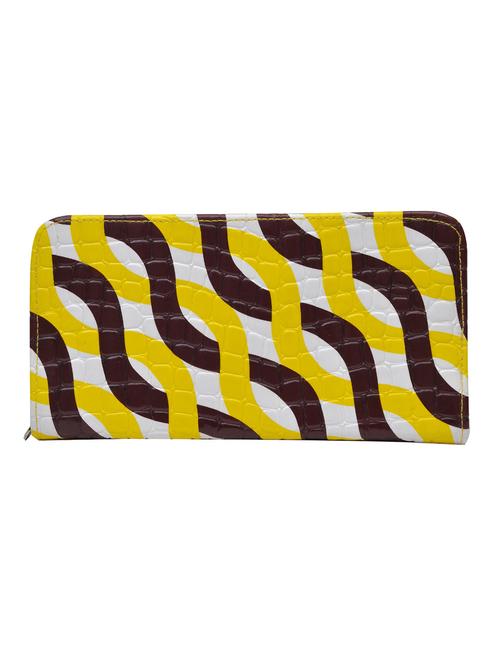multi colored leatherette textured clutch - 12268502 - Very Small Image - 1