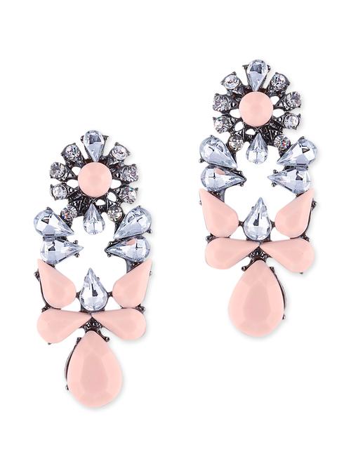 multi colored metal chandellier earring - 12272151 - Very Small Image - 1
