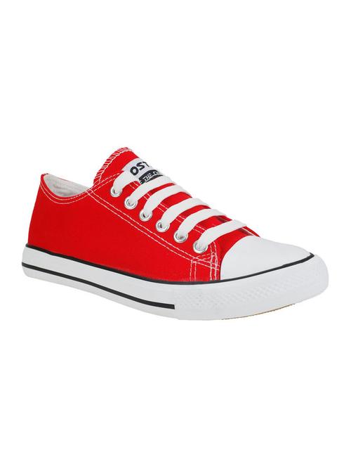 red canvas sneaker - 12272251 - Very Small Image - 1