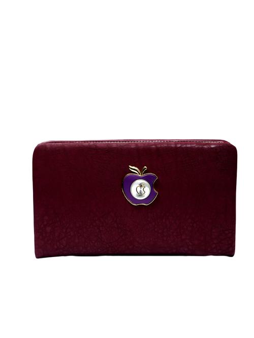 maroon rexene clutch - 12273467 - Very Small Image - 1