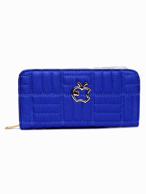 blue rexene quilted clutch - 12273478 - Very Small Image - 1