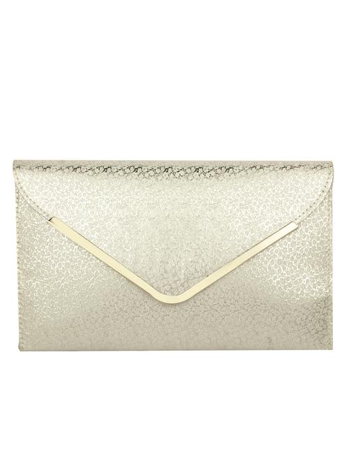 silver textured rexene clutch - 12273511 - Very Small Image - 1