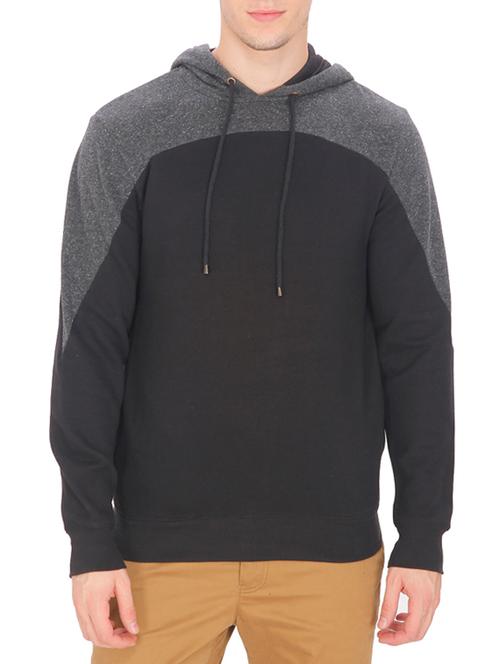 black cotton sweatshirt - 12273756 - Very Small Image - 1
