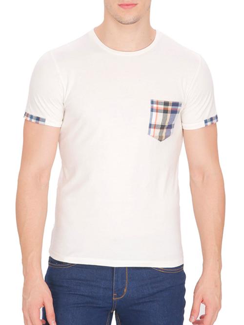 white cotton tshirt - 12273763 - Very Small Image - 1