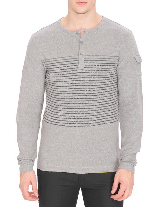 grey cotton tshirt - 12273779 - Very Small Image - 1