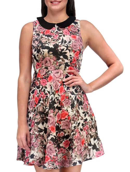 multicolored printed dress - 1228650 - Very Small Image - 1