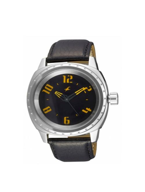 fastrack analog black dial unisex watch - 3071sl03 - 12293505 - Very Small Image - 1