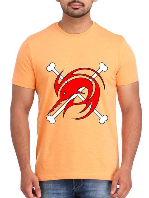 Orange Cotton t-shirt - 12296667 - Very Small Image - 1