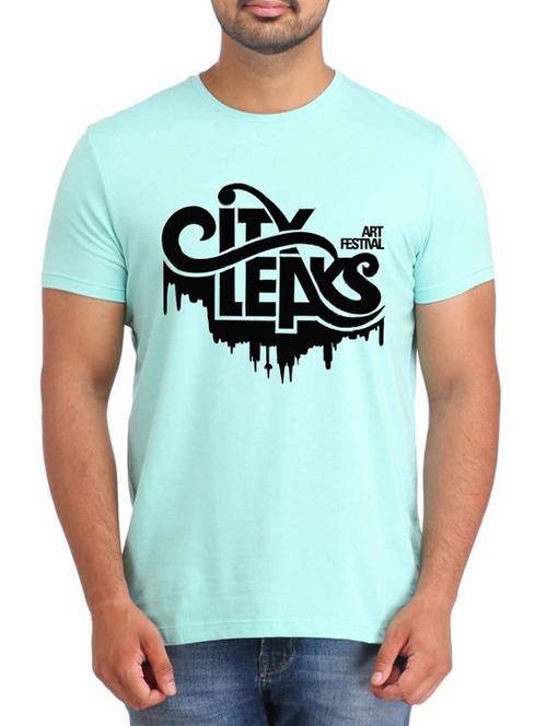 Blue Cotton t-shirt - 12296727 - Very Small Image - 1
