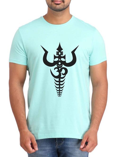 Blue Cotton t-shirt - 12296860 - Very Small Image - 1