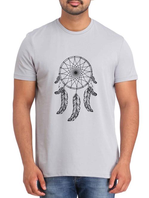 Grey Cotton t-shirt - 12296896 - Very Small Image - 1
