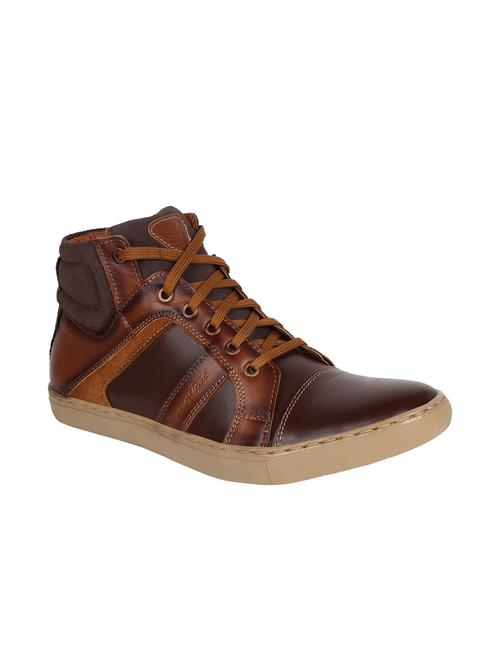 brown tpr lace up sneakers - 12297613 - Very Small Image - 1