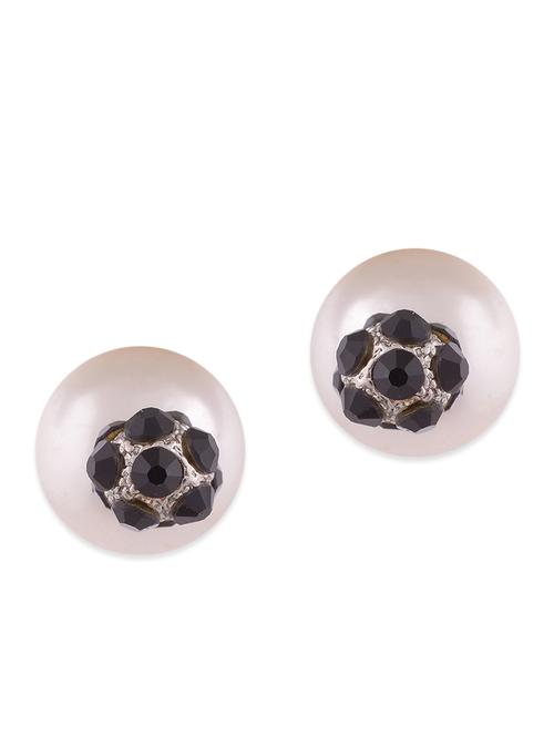 black gold plated studs - 12298600 - Very Small Image - 1