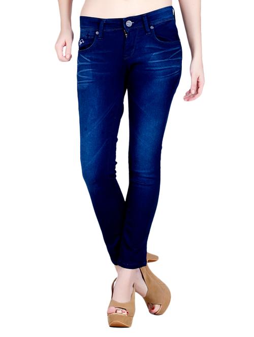 dark blue cotton jean - 12299848 - Very Small Image - 1