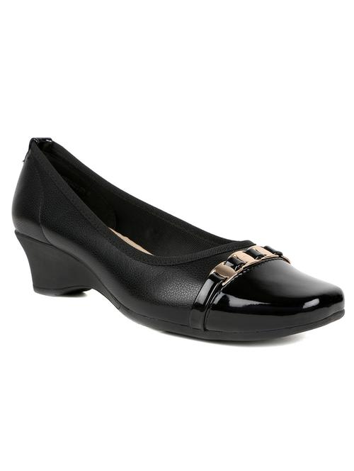 black synthetic pump - 12303665 - Very Small Image - 1