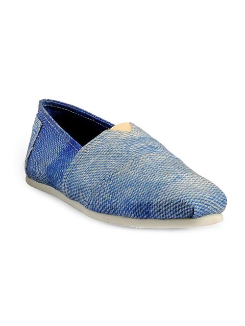 blue canvas casual slipon - 12306726 - Very Small Image - 1