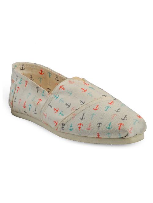 white fabric slip on espadrilles - 12306728 - Very Small Image - 1