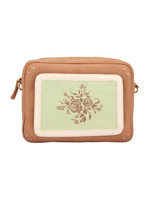 multi colored synthetic leather sling bag - 12309150 - Very Small Image - 1