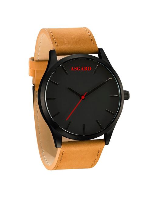asgard tan leather black dial watch for men-tn-89 - 12311258 - Very Small Image - 1