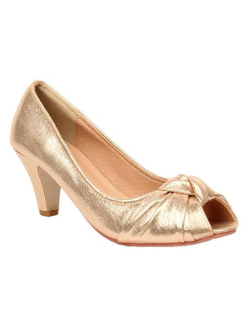 gold fabric sandal - 12315702 - Very Small Image - 1