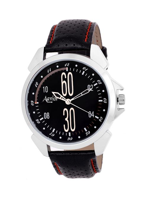 aavior men's analog black dial wrist watch-aa-199… - 12324036 - Very Small Image - 1