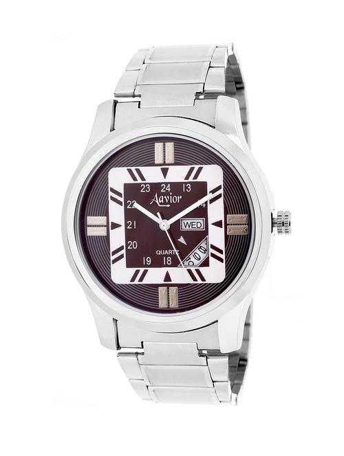 aavior men's analog brown dial wrist watch-aa-202… - 12324039 - Very Small Image - 1