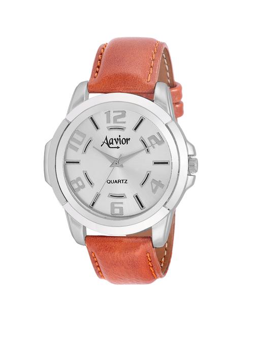 aavior men's white dial analog wrist watch -aa.001… - 12324069 - Very Small Image - 1