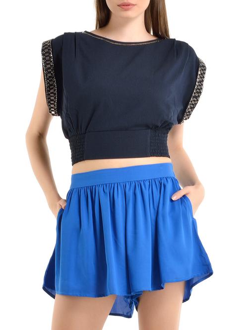 royal blue skort - 12328973 - Very Small Image - 1