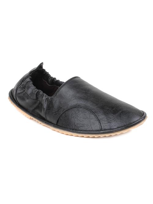 black synthetic slip on loafers - 12333939 - Very Small Image - 1