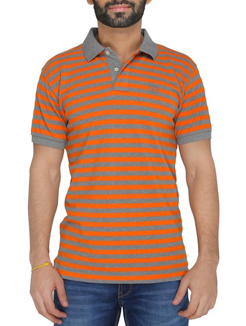 orange cotton tshirt - 12335622 - Very Small Image - 1